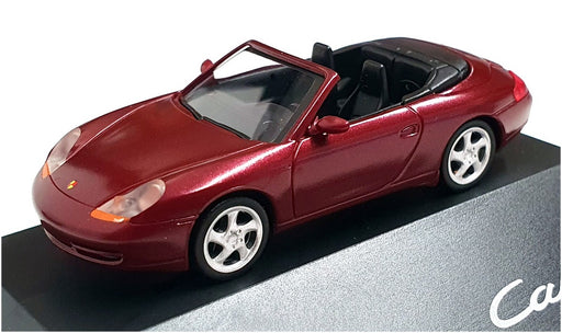 Herpa 1/87 Scale WAP 022 022 97 - Porsche 911 Carrera Cabrio - Burgundy