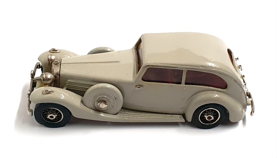 Motorkits 1/43 Scale Built Kit MK16 - 1934 Jaguar SS1 Airline Saloon - Grey