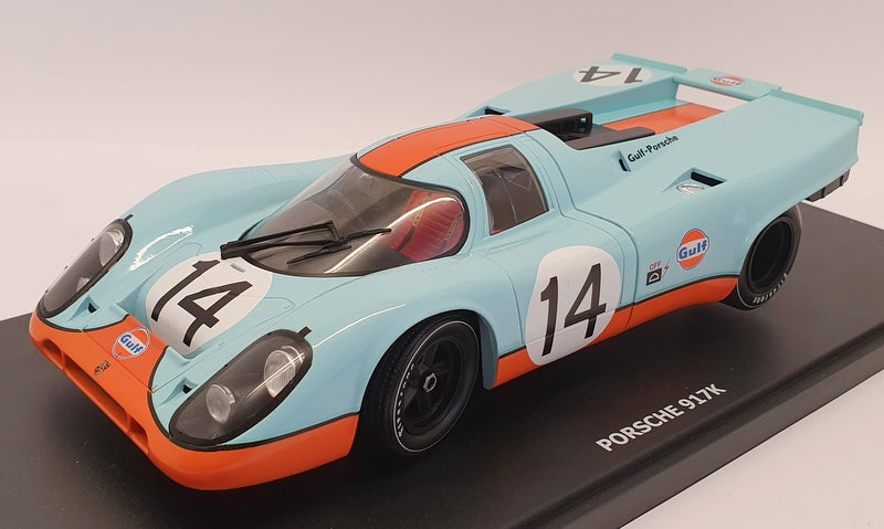 CMR 1/18 Scale Model Car CMR131-14 - Porsche 917K Race Car Gulf #14