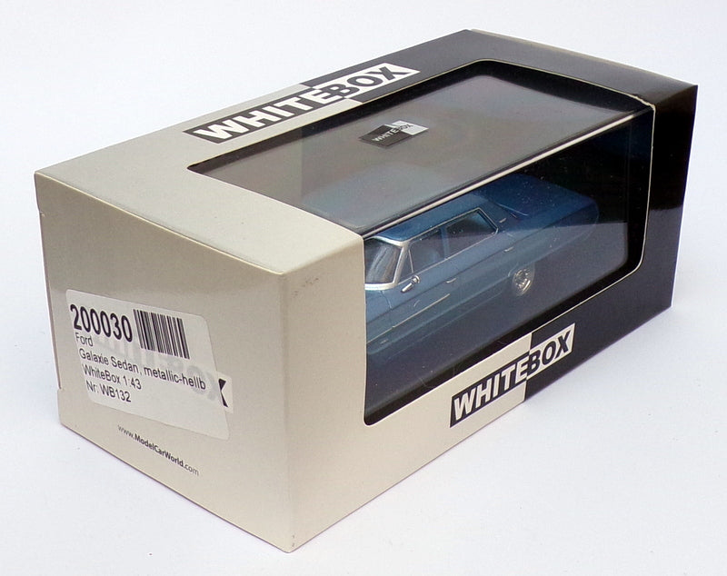 Whitebox 1/43 Scale WB132 - 1964 Ford Galaxie Sedan - Metallic Blue