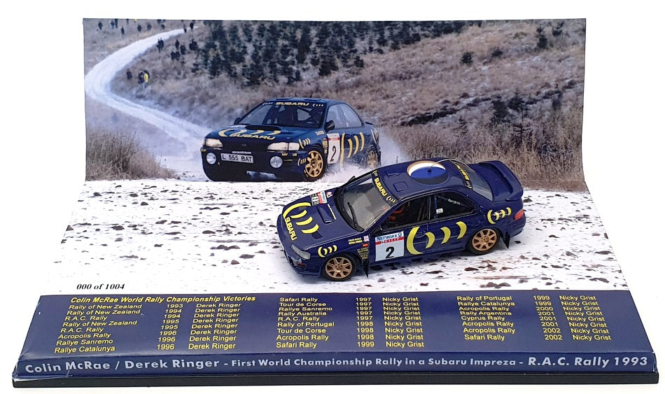 Trofeu 1/43 Scale TRAme03 - Subaru Impreza RAC Rally 1993 McRae/Ringer