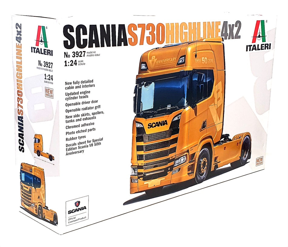 Italeri 3927 Scania S730 Highline 4x2 Maquette de camion 1:24 - Conrad  Electronic France