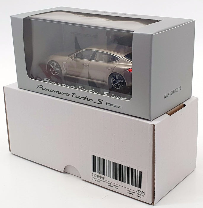 Minichamps 1/43 0200600 - Porsche Panamera Turbo S Executive - Light Gold