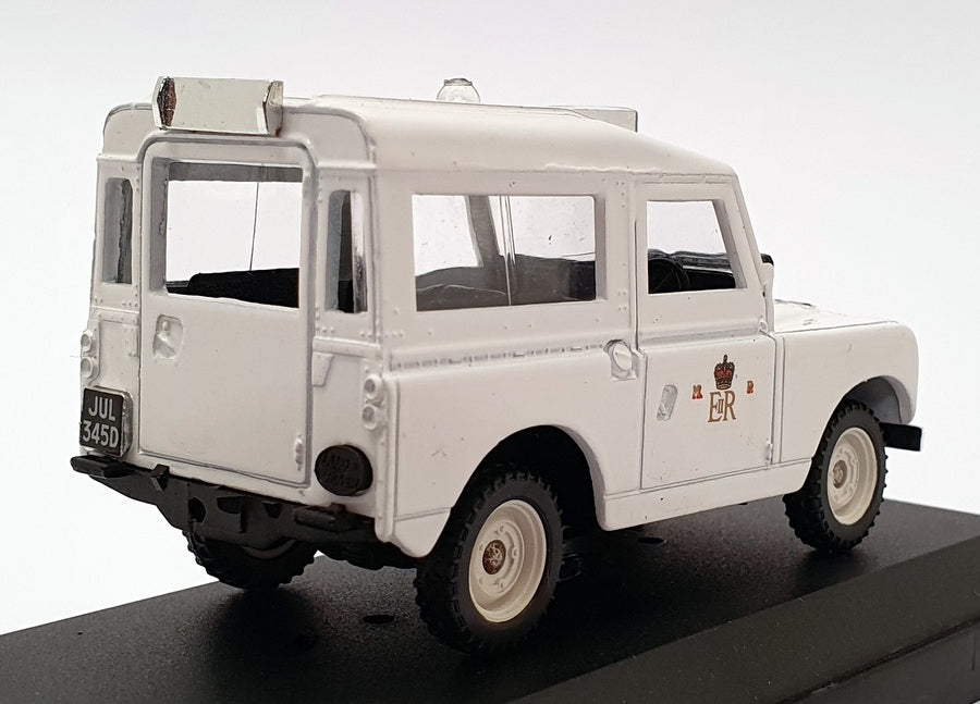 Vitesse 1/43 Scale Model Car 472 - 1960 Land Rover Met Police - White