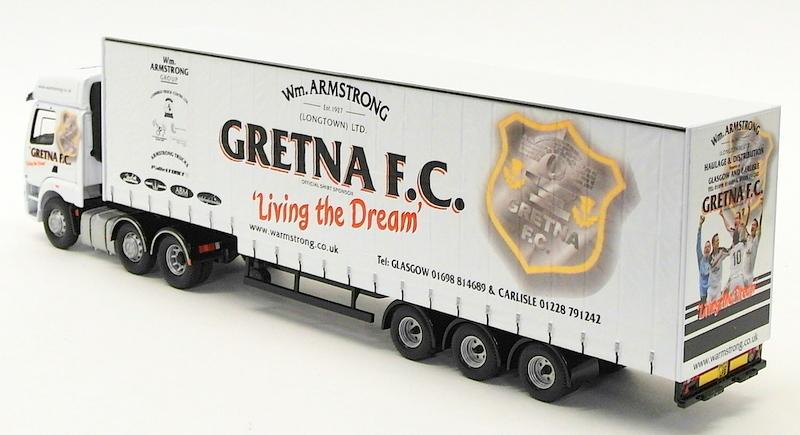 Corgi 1/50 Scale CC13910 - Foden Alpha Step Frame Curtainside - Armstrong/Gretna