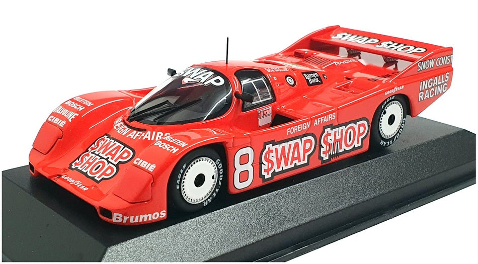 Minichamps 1/43 Scale 400 856508 - Porsche 962 IMSA - #8 12h Sebring 1985