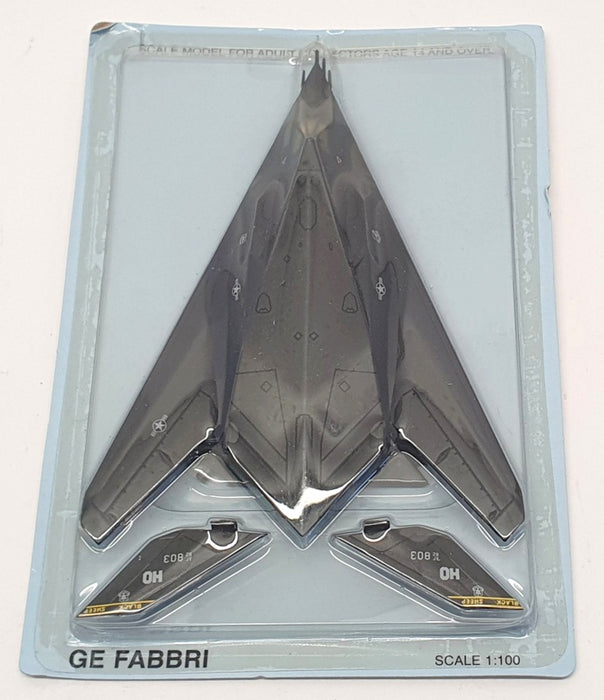 GE Fabbri 1/00 Scale Model Aircraft FA2206G -  Lockheed F-117 Nighthawk