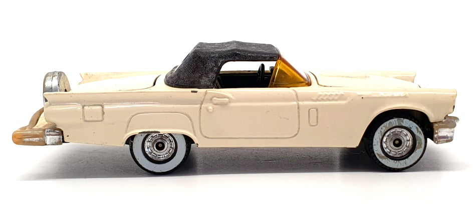 Corgi 13cm Long Diecast 801 - Ford Thunderbird - White/Black