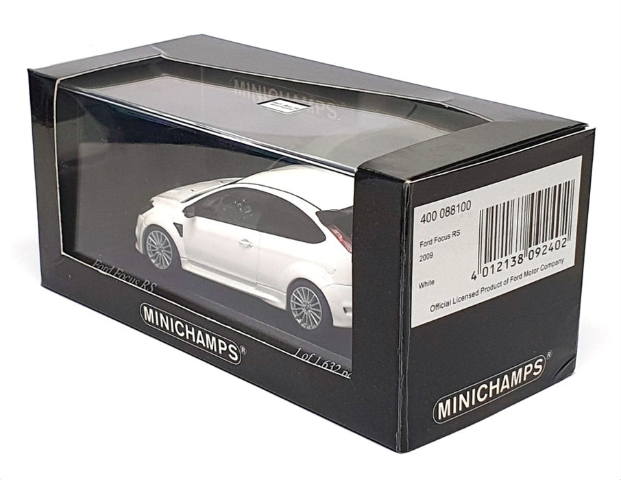 Minichamps 1/43 Scale 400 088100 - 2009 Ford Focus RS - White