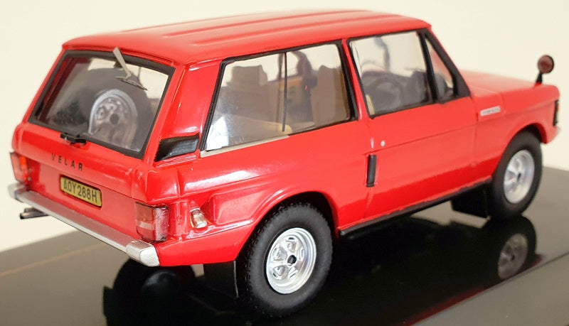 IXO Models 1/43 Scale Diecast IXOCLC179 - Land Rover LR Velar RHD - Red