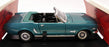 Mira 1/18 Scale - 6121 Ford Mustang 1965 Convertible Green