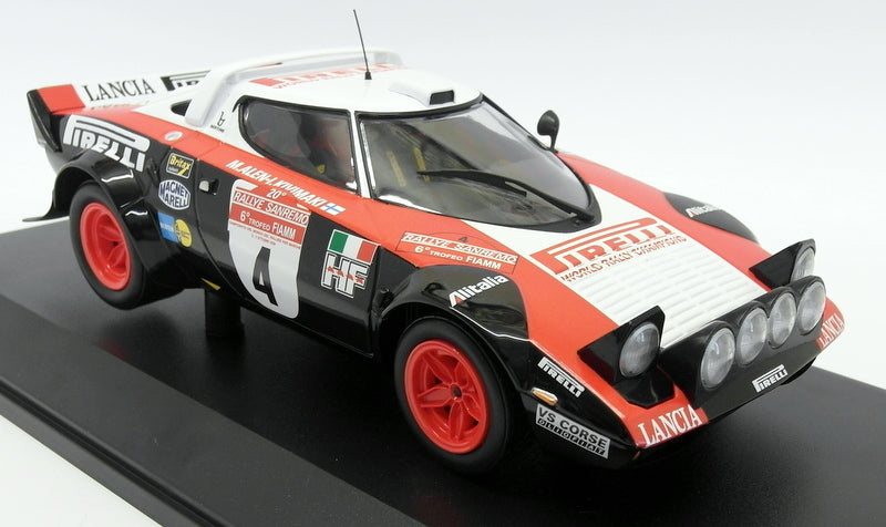 Minichamps 1/18 Scale Diecast - 155 781704 Lancia Stratos Rallye Win 1978