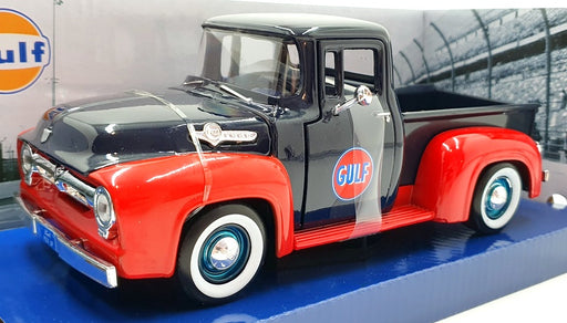 Motor Max 1/24 Scale Diecast 79647 - 1956 Ford F-100 Pickup - Gulf