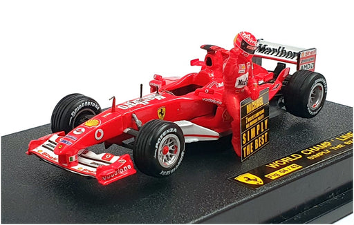 Hotwheels 1/43 Scale 04469 - F1 Ferrari F2004 M'Boro - Schumacher World Champion