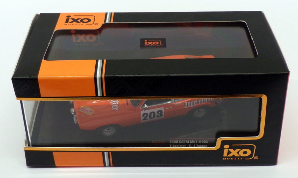 Ixo 1/43 Scale RAC269 - Ford Capri Mk1 #203 Monte Carlo Rally 1973