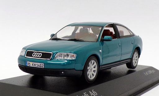 Minichamps 1/43 Scale 430 017102 - 1997 Audi A6 Saloon - Metallic Green