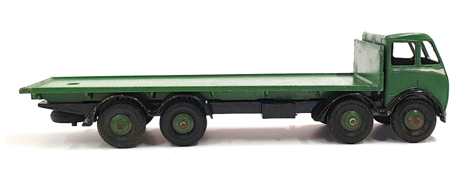 Dinky Supertoys 19cm Long Original Diecast 502 - Foden Flat Truck - Green