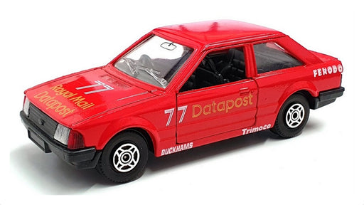 Corgi 10cm Long Diecast 612 - Ford Escort Royal Mail Datapost - Red