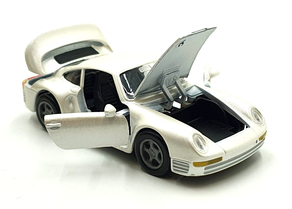 NZG 1/43 Scale Model Car 297 - Porsche 959 - Metallic White