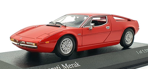 Minichamps 1/43 Scale 400 123420 - 1974 Maserati Merak - Red