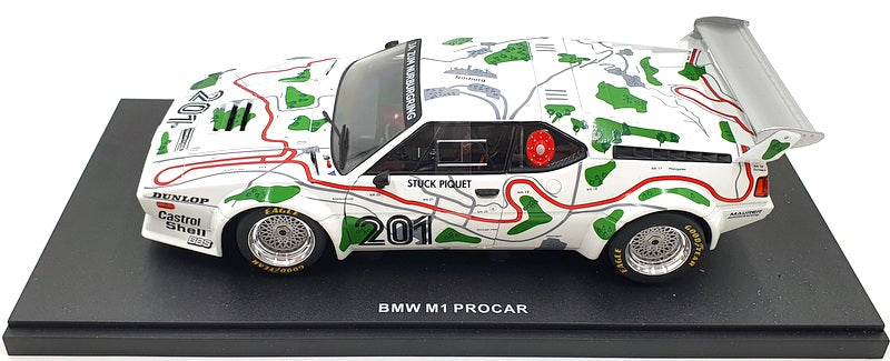 Werk83 1/18 Scale Diecast W1803003 - BMW M1 Procar #201 Stuck N.Piquet