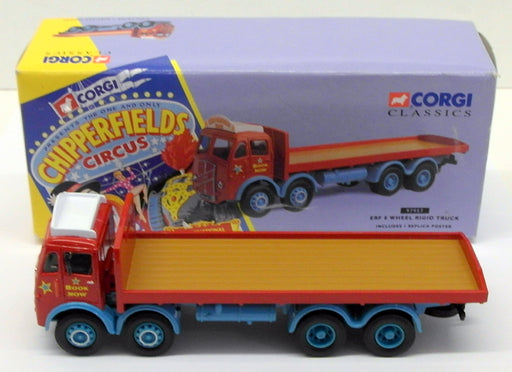 Corgi 1/50 Scale 97957 - ERF 8 Wheel Riged Truck - Chipperfields Circus