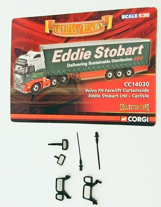 Corgi 1/50 Scale Model Truck CC14030 - Volvo FH Facelift Curtainside - Stobart