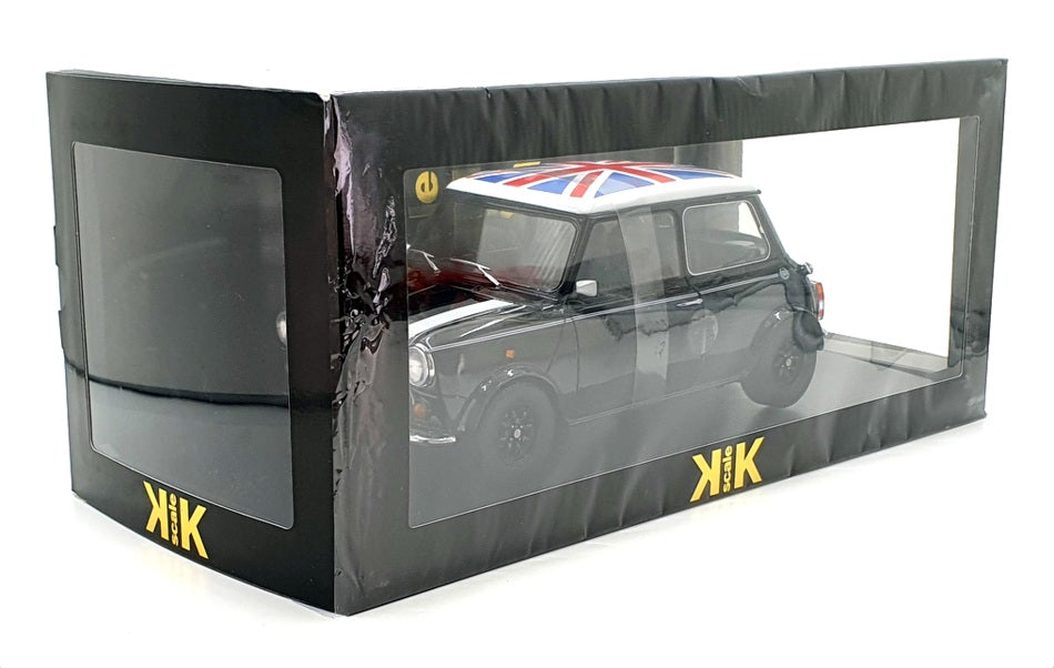 KK Scale 1/12 Scale KKDC120052R - Mini Cooper RHD Union Jack Roof - Black