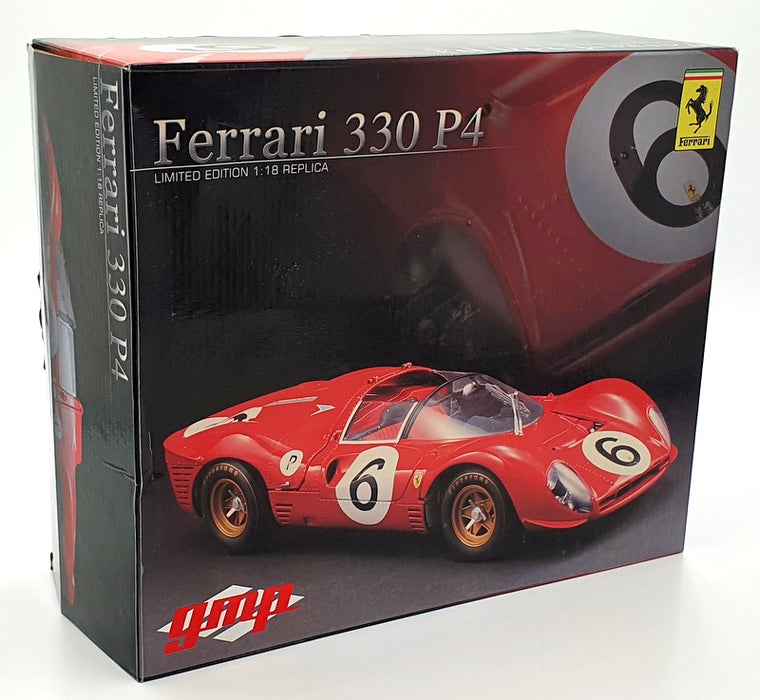 GMP 1/18 Scale Diecast - G1804101 Ferrari 330 P4 #6 J.Stewart & C.Amon