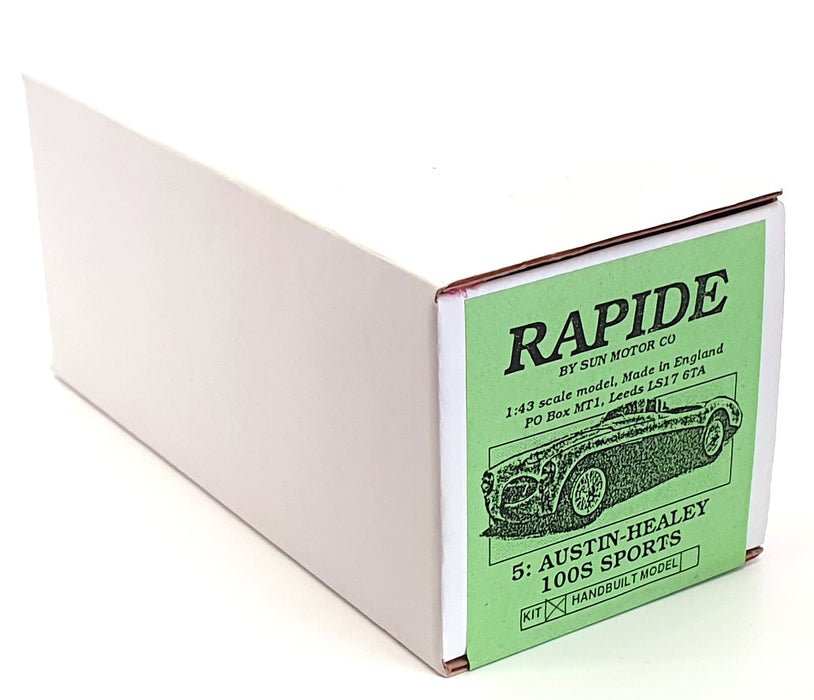 Rapide 1/43 Scale Built Resin Kit #5 - Austin Healey 100S Sports - Green