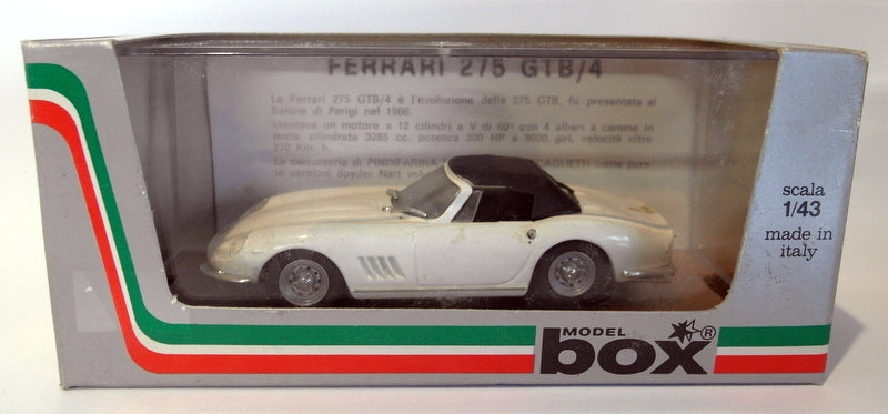 Box 1/43 Scale diecast - 8419 Ferrari 275 GTB Spyder Con Capottina