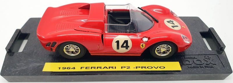 Box Model 1/43 Scale Diecast 8447A - Ferrari P/2 #14 Provo - Red