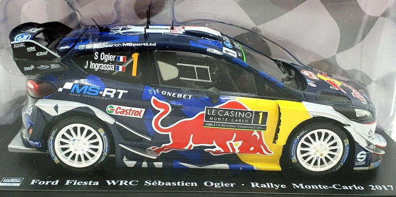 Altaya 1/24 Scale Diecast AL5122B - Ford Fiesta WRC S.Ogier RMC #1 2017 —  R.M.Toys Ltd