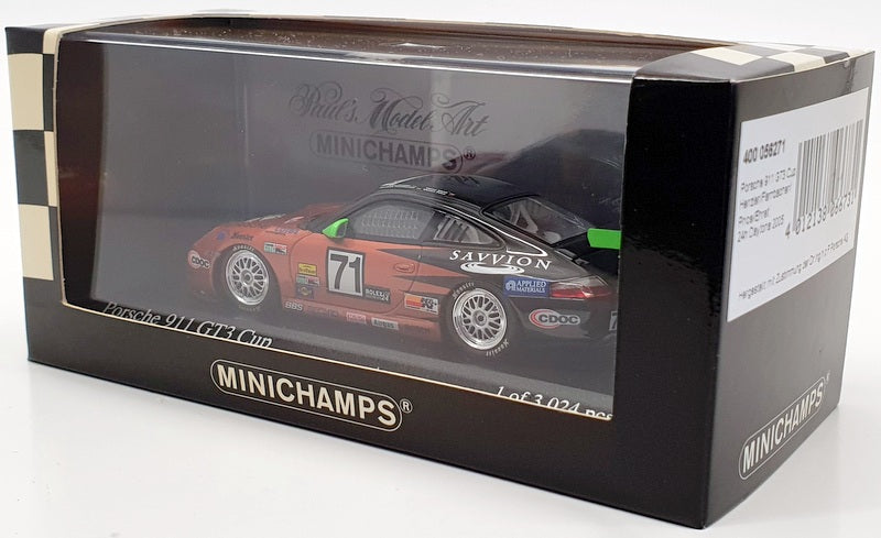 Minichamps 1/43 Scale 400 056271 - 2005 Porsche 911 GT3 Cup 24h Daytona Cup