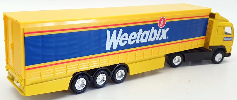 Corgi 1/64 Scale Model Truck 59518 - Volvo Trailer "Weetabix" - Yellow