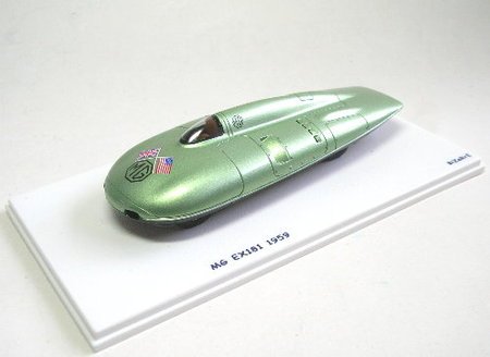 Bizarre 1/43 Scale Resin Model Car BZ454 - 1959 MG EX181 Record Car - Green