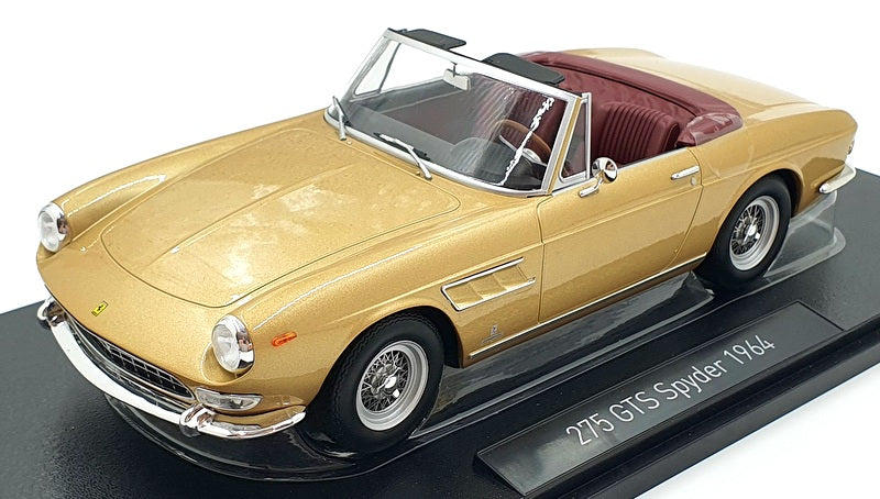 KK Scale 1/18 Scale Diecast KKDC180248 - Ferrari 275 GTS Spyder 1964 - Gold