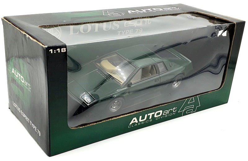 Autoart 1 18 Scale Diecast 75302 - Lotus Esprit Type 79 - Green — R.m 