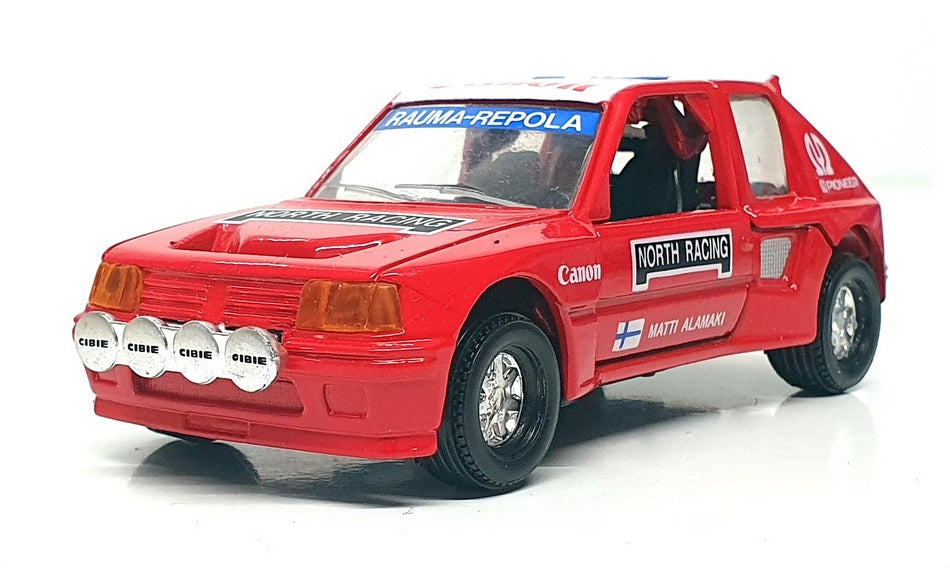 Corgi 1/36 Scale Diecast 94183 - Peugeot 205 Turbo North Racing - Red