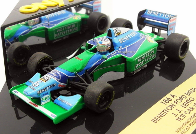 Onyx 1/43 Scale 186A - F1 Benetton Ford B193B Test Car 1994 - JJ.Lehto