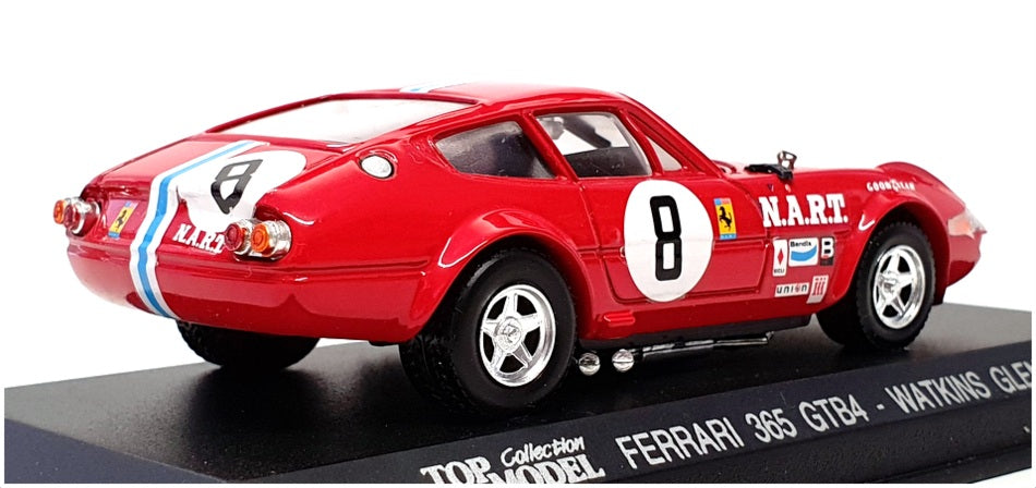 Top Model 1/43 Scale TM08R - Ferrari 365 GTB4 - #8 Watkins Glen 1973