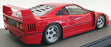 Top Marques 1/12 Scale Model Car TM12-17F - 1987 Ferrari F40 Lexan Windows - Red