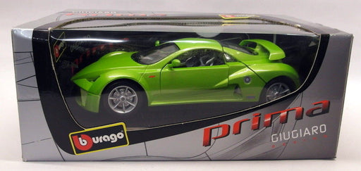 Burago 1/18 Scale Diecast - 33130 Giugiaro Design Prima Green Model Car