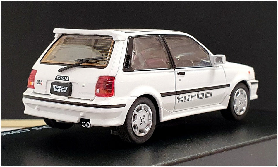 DISM 1/43 Scale 075197 - 1986 Toyota Starlet Turbo-S - White