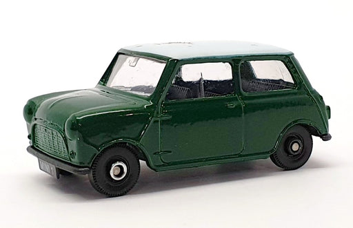 Corgi Fina Appx 7cm Long Model Car CRG03 - Austin Mini - Green/White