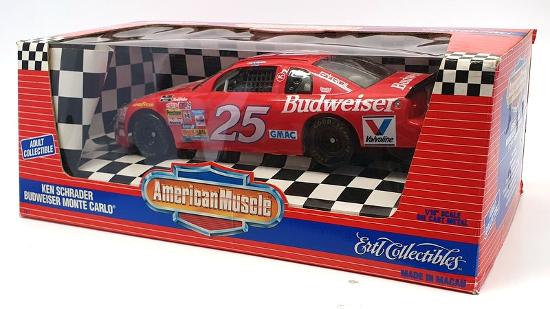 Ertl 1/18 Scale Diecast 7217 - Chevrolet Ken Schrader Budweiser Monte Carlo