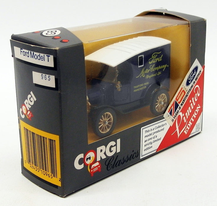 Corgi Appx 9cm Diecast 965 - Ford Model T Trafford Park Manchester