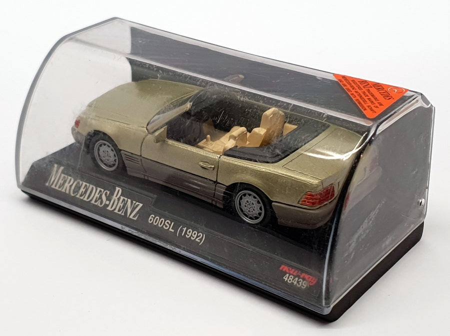 NewRay 1/43 Scale 48439 - 1992 Mercedes Benz 600SL - Lt. Metallic Green