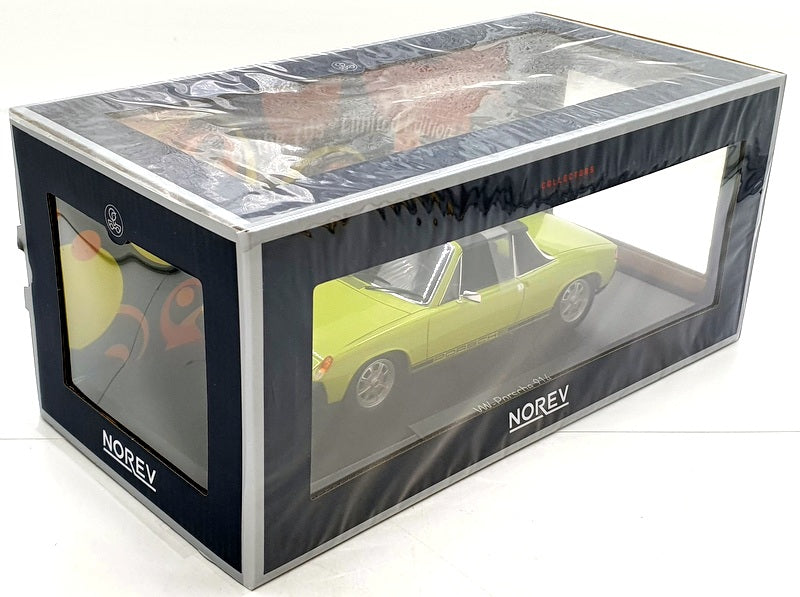 Norev 1/18 Scale Diecast 187687 - VW Porsche 914 2.0 1973 - Light Green