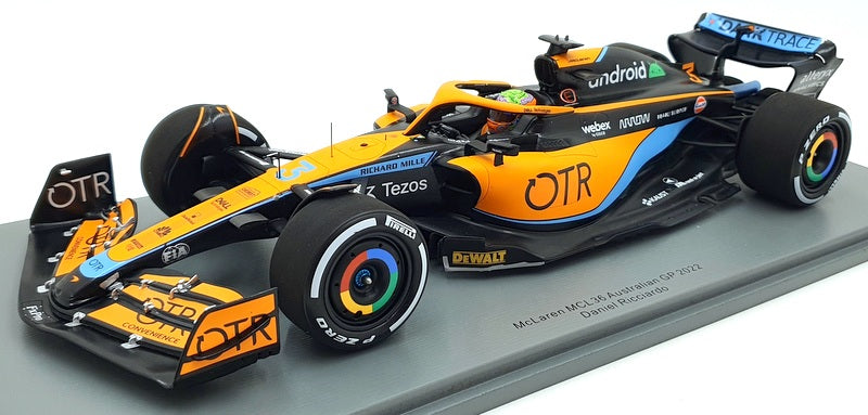 Spark 1/18 Scale 18S758 - F1 McLaren MCL36 Australlian GP 2022 ...